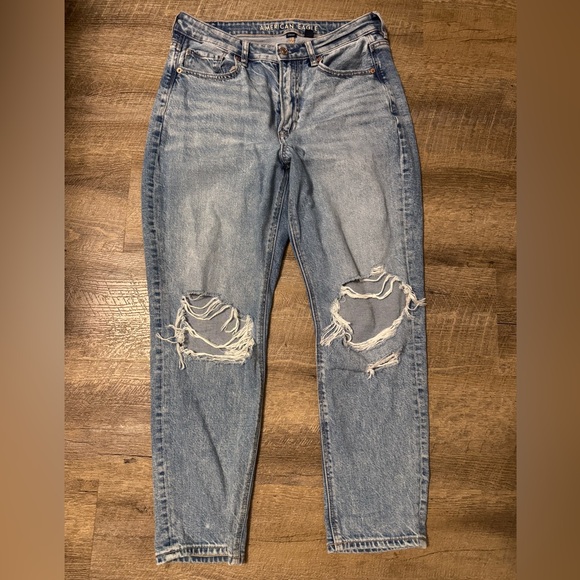American Eagle Ripped Mom Jeans - Picture 2 of 3